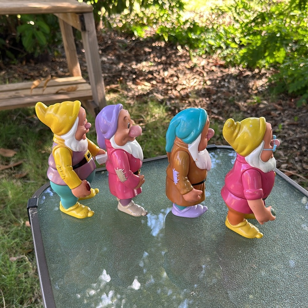 Disney vintage 4 Dwarfs - Picture 4 of 4